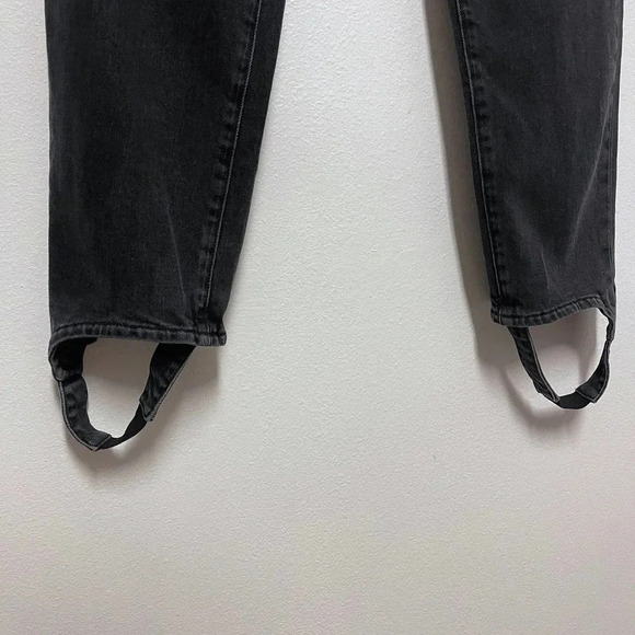 NWOT Favorite Daughter The Evelyn High-Rise Storm Slim Straight Jean - Stirrups - Picture 3 of 9